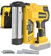 Cordless Tiller Cultivator Compatible with Dewalt 20V Battery(Tool Only), 360RPM Battery Powered ...