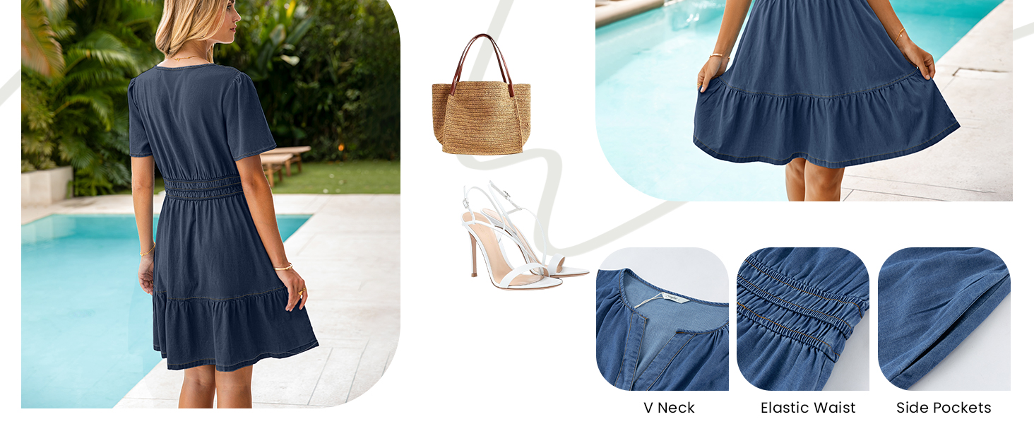 jean dress for women