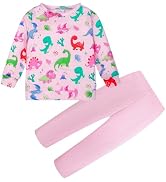 zarmfly Little Girls Outfits 2 Piece Toddler Long Sleeve Sweatshirt + Leggings Pants Fall Winter ...