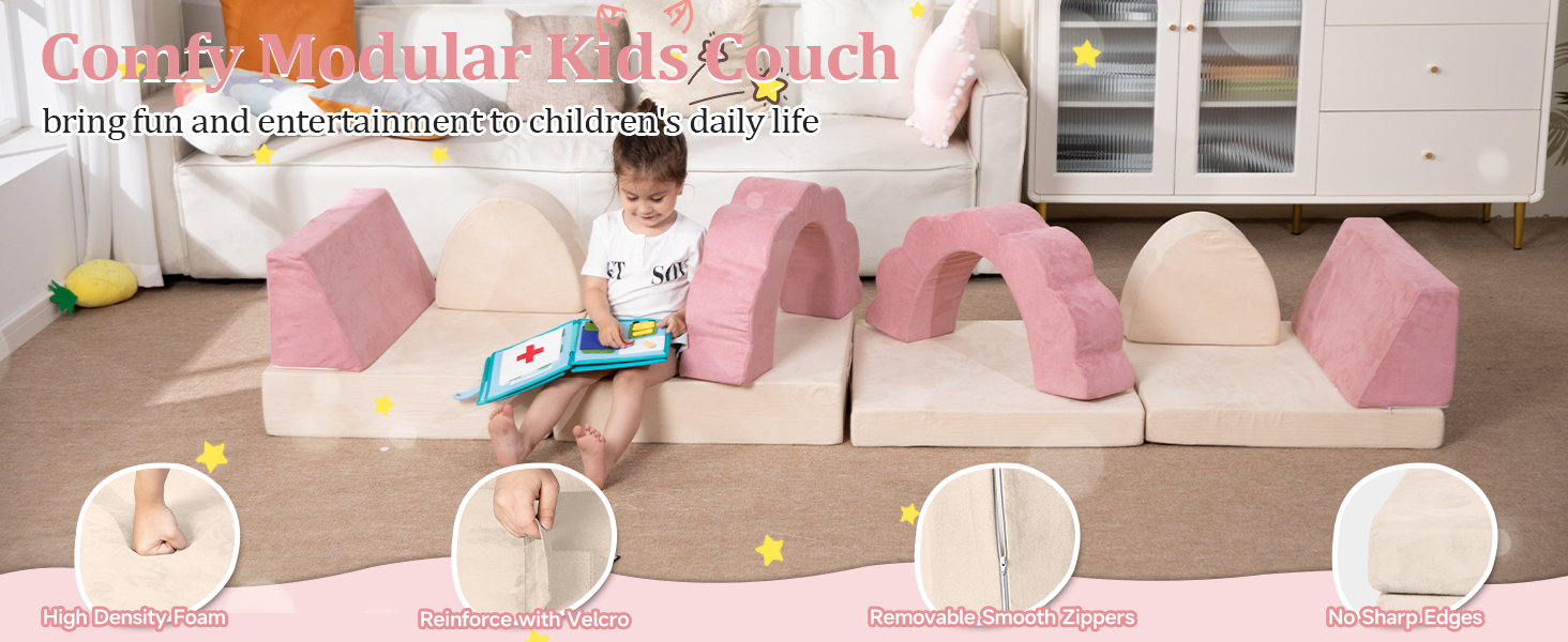 kids play couch
