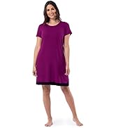 Fruit of the Loom Women's Sueded Jersey Crew Top and Fleece Pant Sleep Set