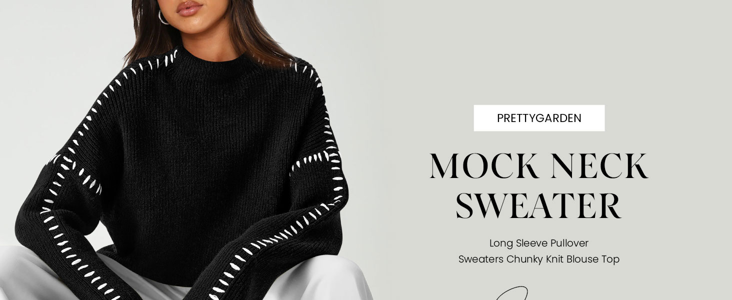 PRETTYGARDEN Oversized Sweaters For Women