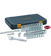 GEARWRENCH 243 Pc. 12 Pt. Mechanics Tool Set in 3 Drawer Storage Box - 80972