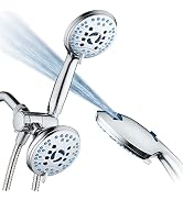 AquaCare High Pressure 8-mode Handheld Shower Head - Anti-clog Nozzles, Built-in Power Wash to Cl...