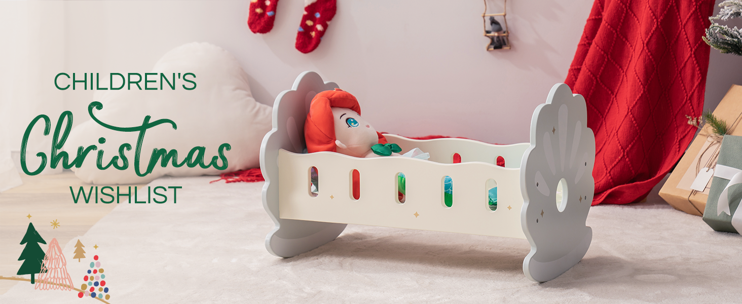Christmas Gifts for Kids doll bed