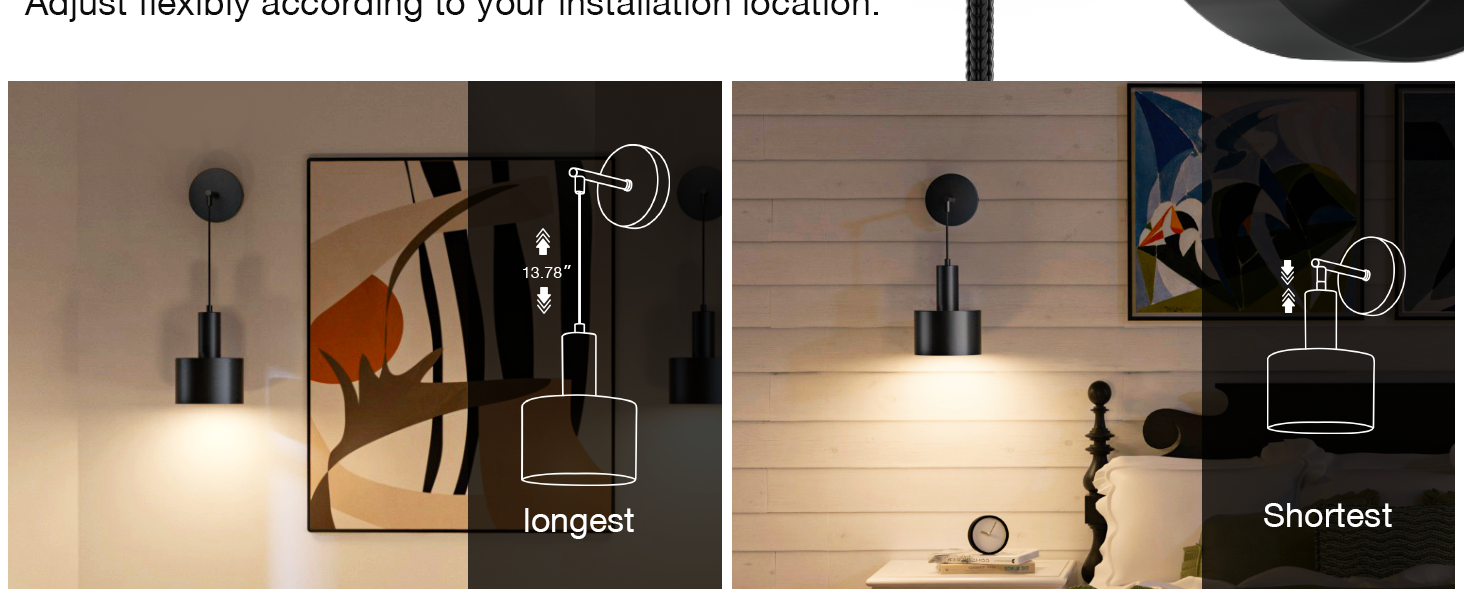 Wireless Battery Operated Wall Sconces