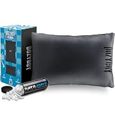 DozyBoy Fluff and Stuff Comfort Pillow | Queen Size Memory Foam Pillows, Chiropractor Designed an...