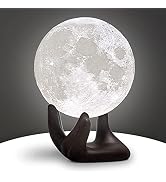 BRIGHTWORLD Birthday Gifts for Women Men Girls Boys Kids, 7.1inch Galaxy Lamp 16 Colors Moon Lamp...