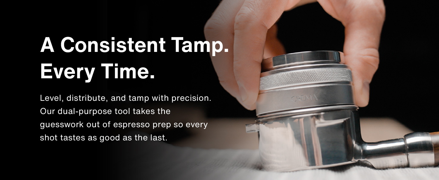 A consistent tamp every time