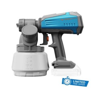 Tilswall Brushless Cordless Paint Sprayer Shark700 Compatible with Dew 20V Battery(Battery Not Included)