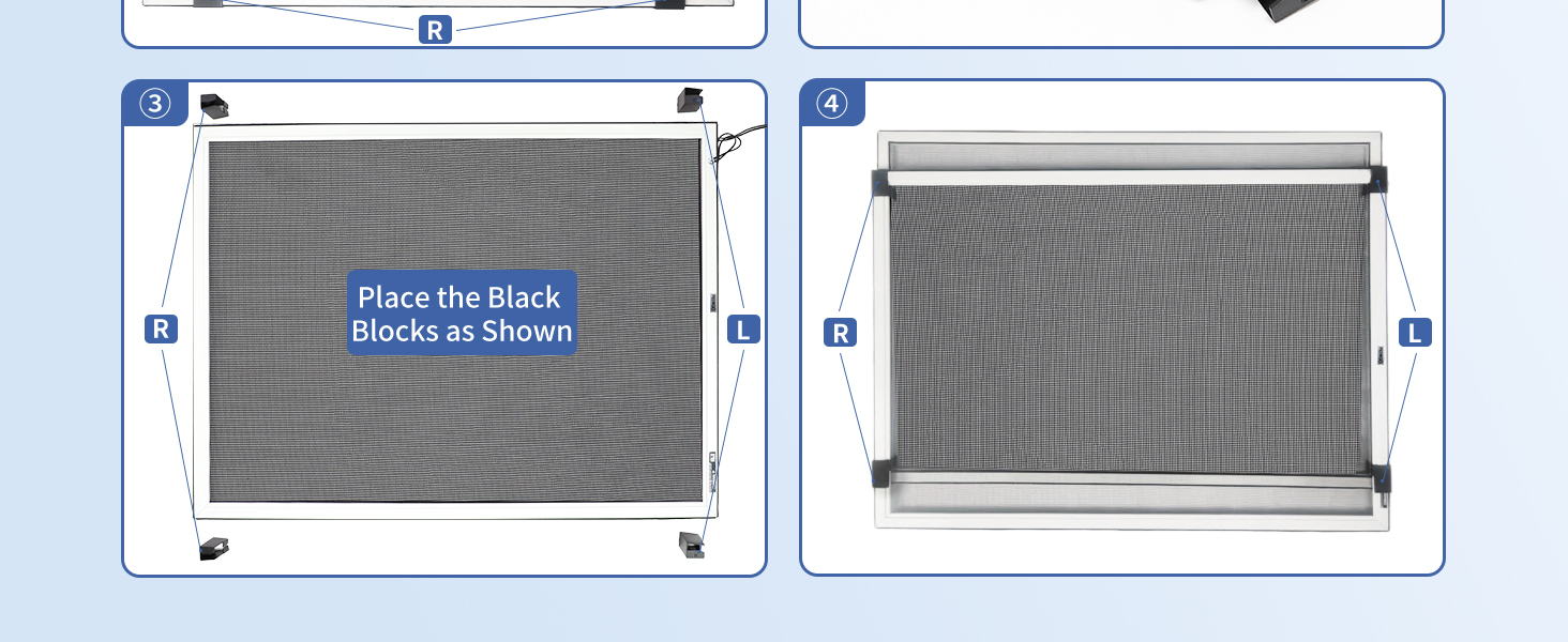 Adjustable Window Screens