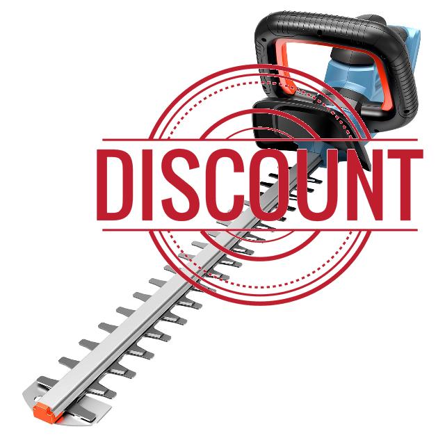 SENIX HTX2-M-0 X2 20 Volt Max* 18-Inch Battery Powered Cordless Hedge Trimmer with Brushless Motor