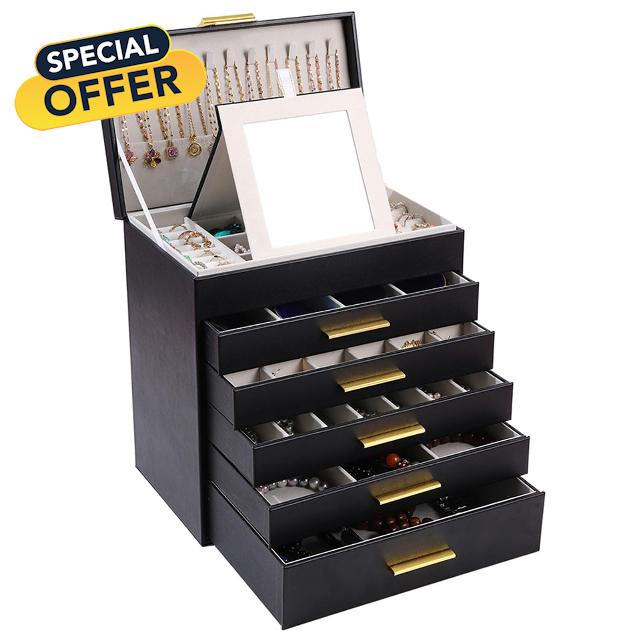 BOOVO Jewelry Boxes for Women