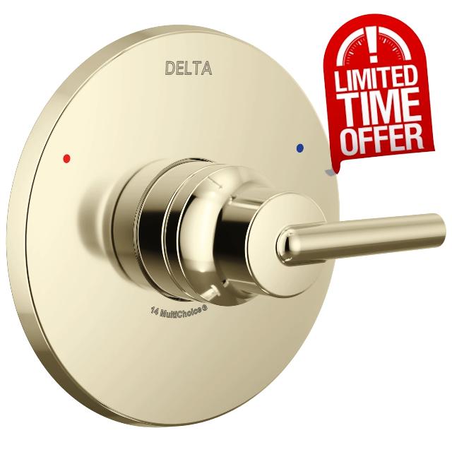 Delta Trinsic 14 Series Single-Function Shower Valve Trim Kit