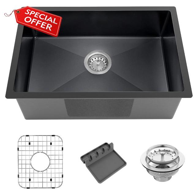 Black Kitchen Sink