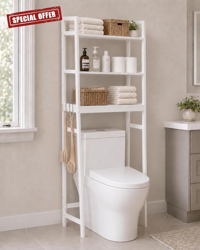 Over The Toilet Storage
