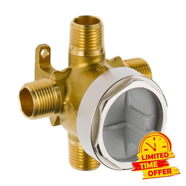 Delta Faucet R11000 3-Setting and 6-Setting Custom Shower Diverter Valve Kit