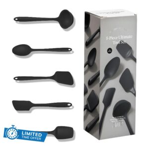 GIR: Get It Right 5-Piece Silicone Ultimate Kitchen Utensils Set - Ladle