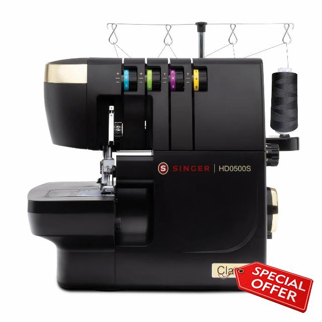 SINGER® HD0500S Heavy Duty Serger Overlock Sewing Machine