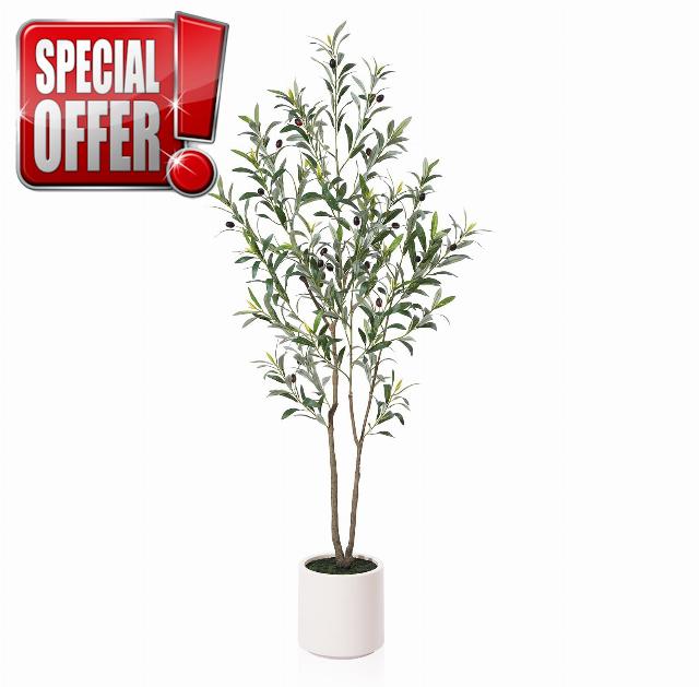 LOMANTO Artificial Olive Trees
