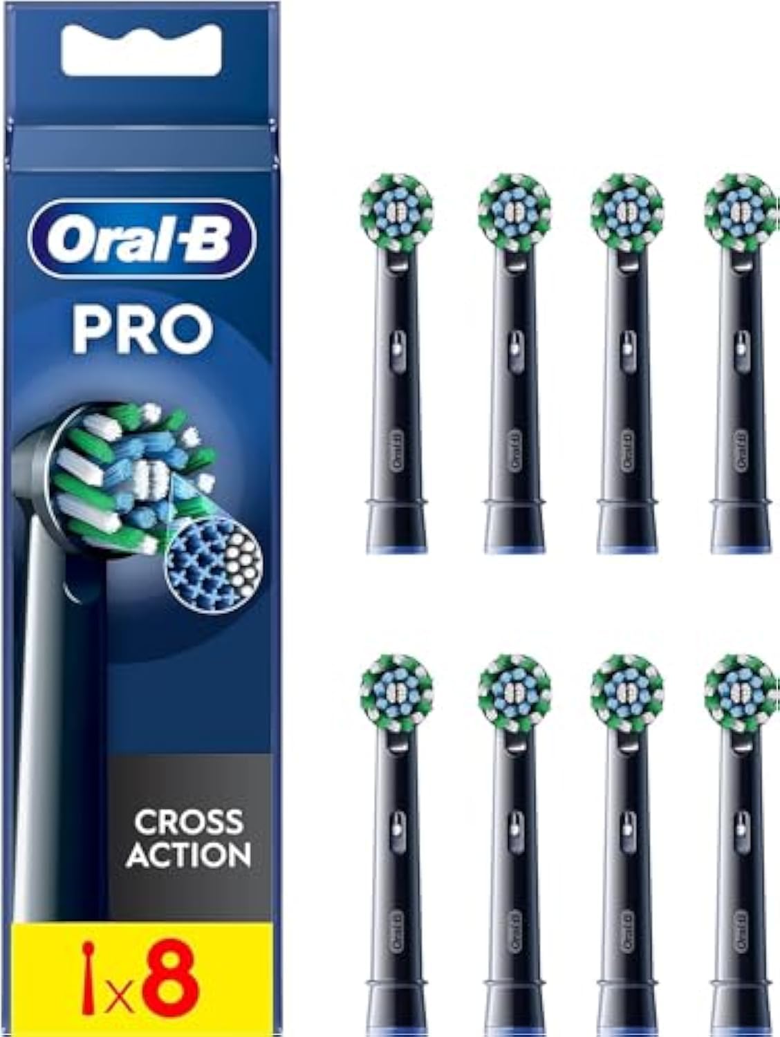 X-Shape and Angled Bristles for Deeper Plaque Removal