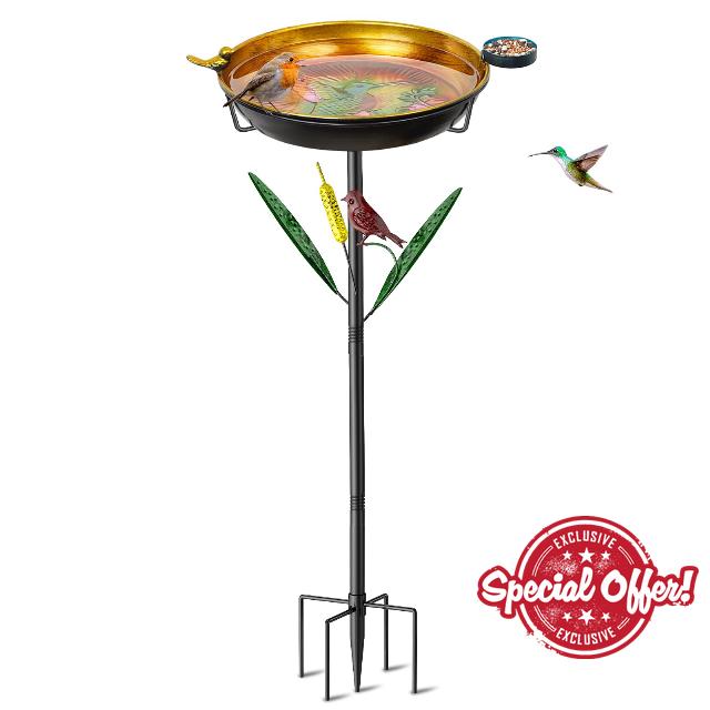 Metal Bird Baths for Outdoors
