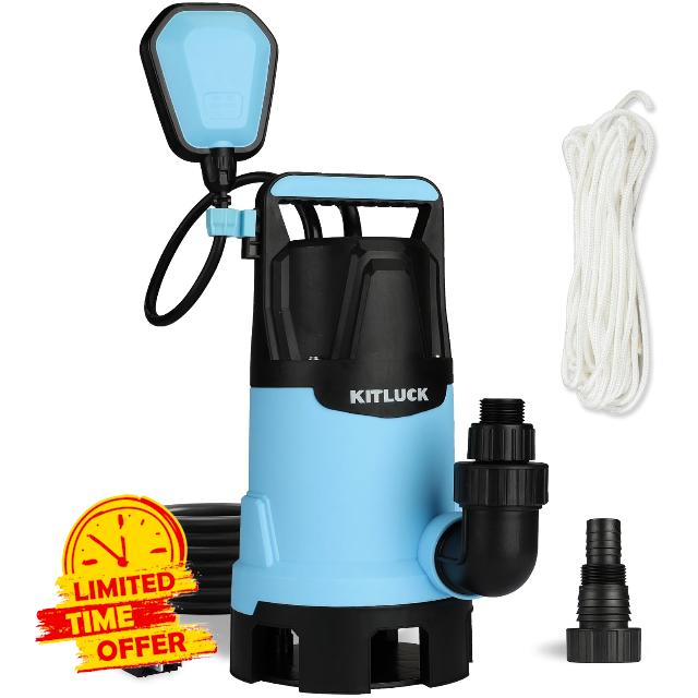 KITLUCK Submersible Water Pump