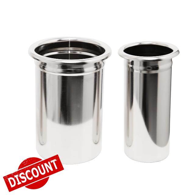 3-Inch 1Pcs and 2-Inch1Pcs Hot Tool Holder Canister Package