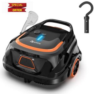 WINNY POOL CLEANER-A1 Cordless Robotic Above Ground Pool Vacuum | Automatic Pool Cleaner with Strong Suction