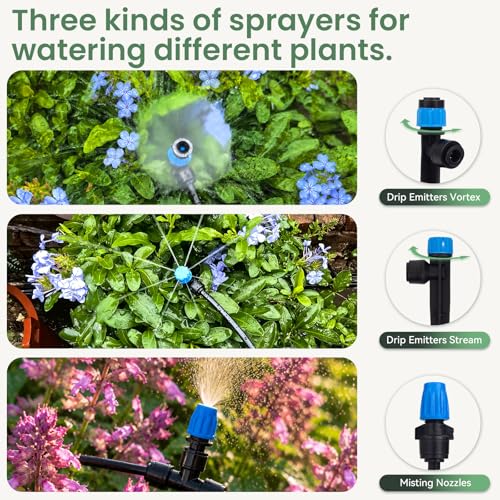 Greenhouse with 1/2 inch Hose 1/4 inch Tubing and Accessories