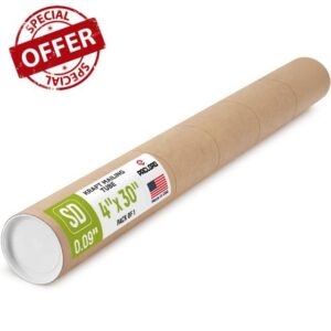 4" x 30" Made in USA Kraft Paper Mailing Tube