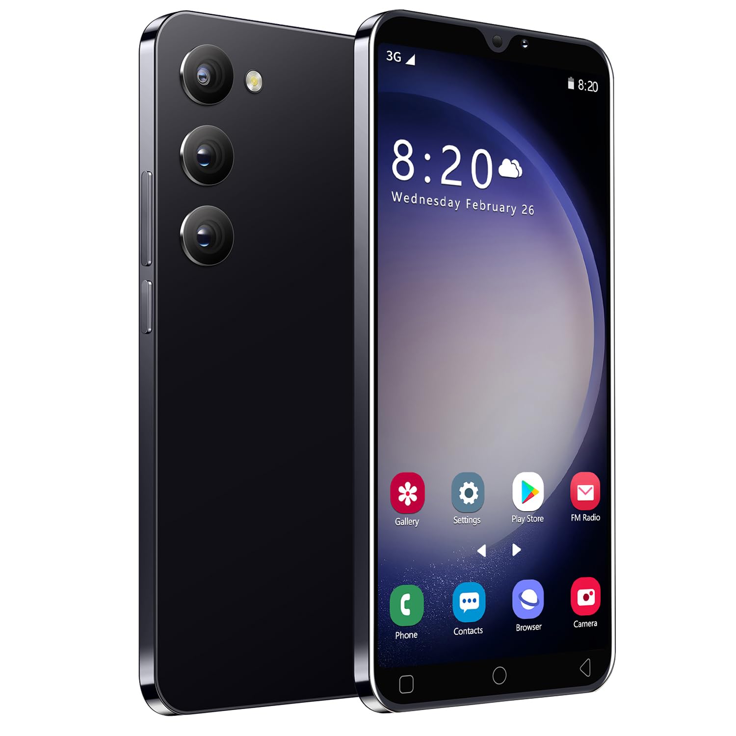 Face Unlocked Phones (Black)