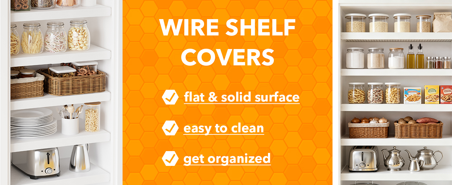 Wire Shelf Covers