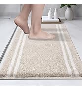 PURRUGS Dirt Trapping Door Mat 20" x 31.5", Non-Skid/Slip Machine Washable Microfiber Entrance Ru...