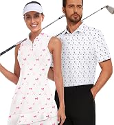 Viracy Men's Golf Shirts Short Sleeve Dry Fit Moisture Wicking Performance Mens Golf Polo Shirts ...