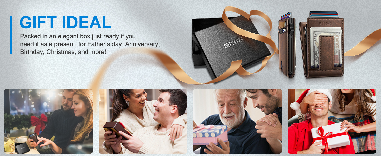 MIYOZI Pop up Wallet Gift for Men