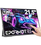 EPORMOT Portable Dual Monitor 23.8" 100Hz FHD 1080P Stacked Monitor – Dual Vertical Displays for ...