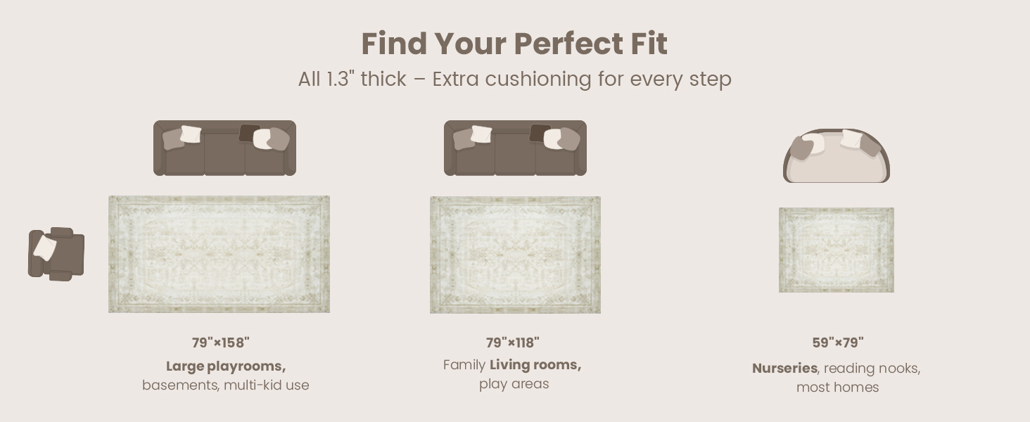 thick play mat baby play mat for floor memory foam play mat for baby