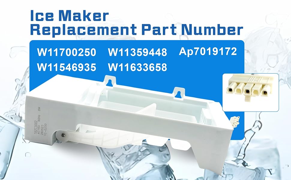 W11700250 Ice Maker Assembly