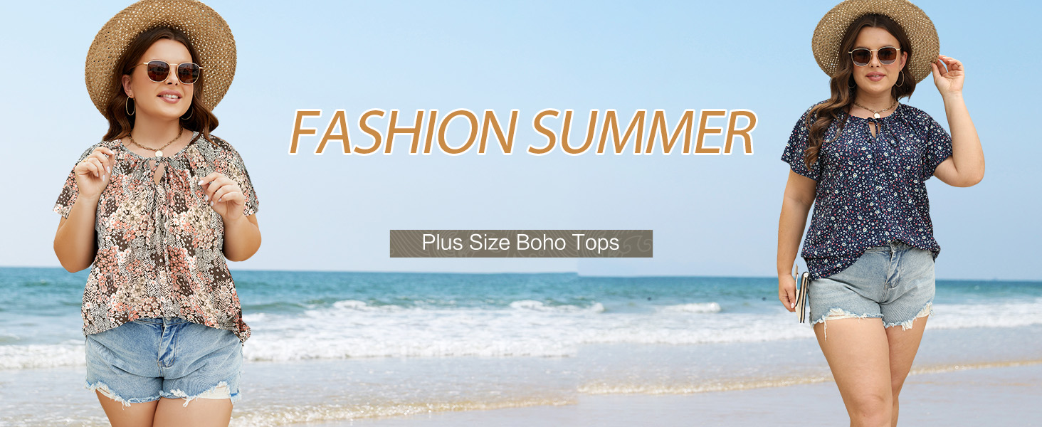 plus size tops for women summer chiffon blouses