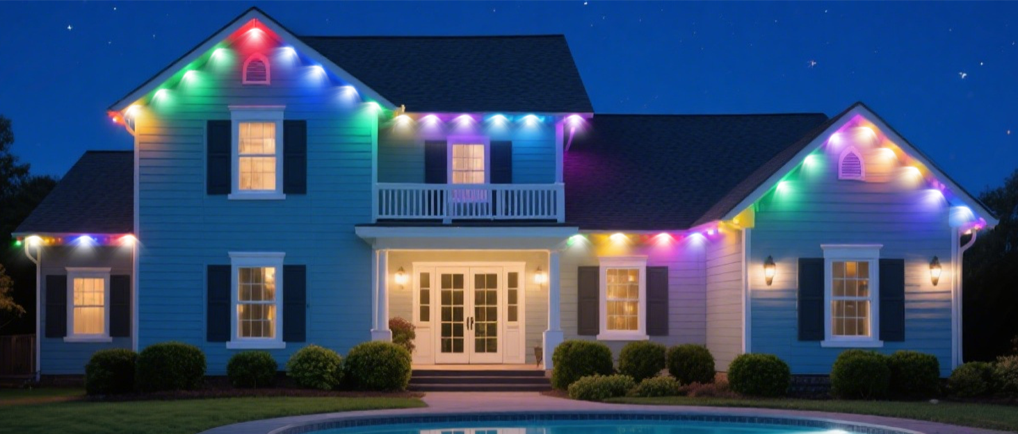 permanent outdoor lights