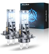 AtomBulb 9005/HB3 & 9006/HB4 Bulbs Combo, 2026 Latest Dual Fans Cooling Design, 160000LM Brightes...