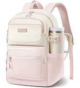 LOVEVOOK School Backpack for Teen Girls & College Students, Large Capacity Laptop Backpack with W...