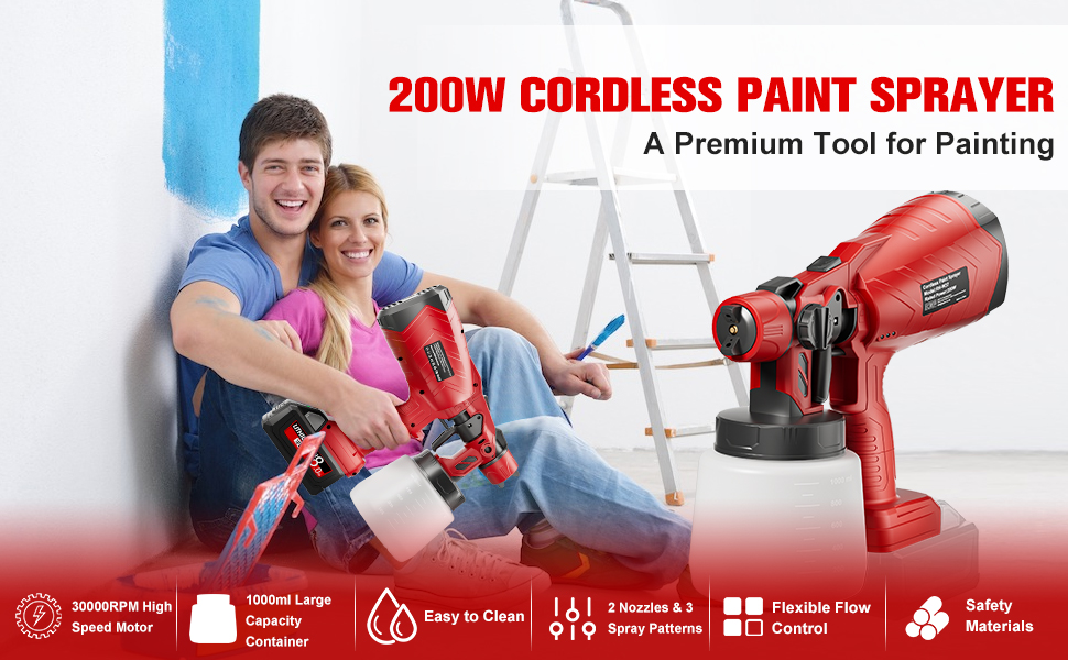 Cordless Paint Sprayer