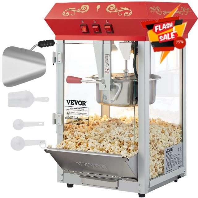 VEVOR Commercial Popcorn Machine