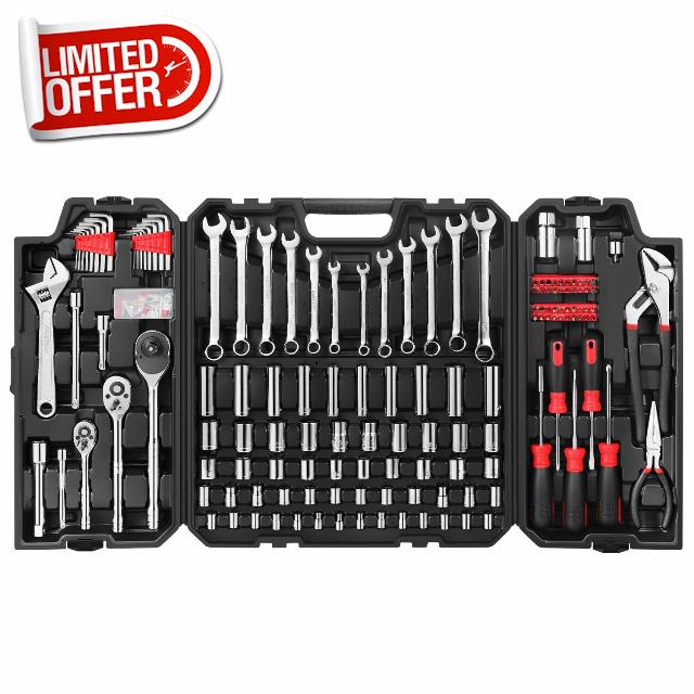 Eastvolt 248 Pieces Mechanics Tool Set