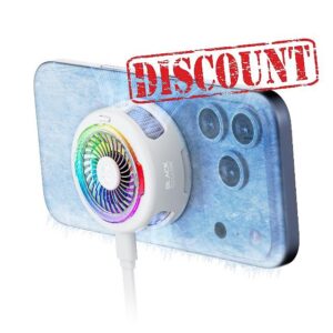 Black Shark FunCooler 6 Magnetic Cell Phone Cooler for Gaming