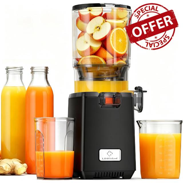 LINKChef Cold Press Juicer – 250W Juicer Machines