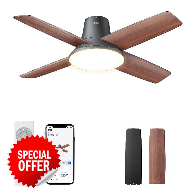 DREO Ceiling Fans with Lights