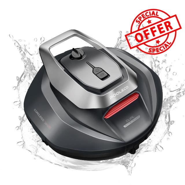 Ultenic Cordless Robotic Pool Cleaner with Dual-Motor Suction